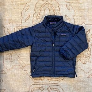 Navy blue; size 4T, Patagonia down puffer